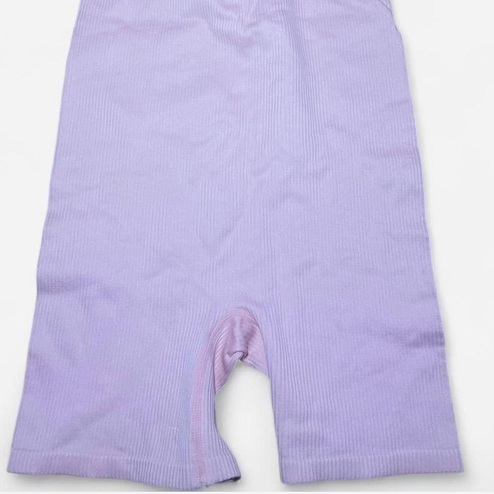 Baby Pink Ribbed Romper - Picture 6 of 6